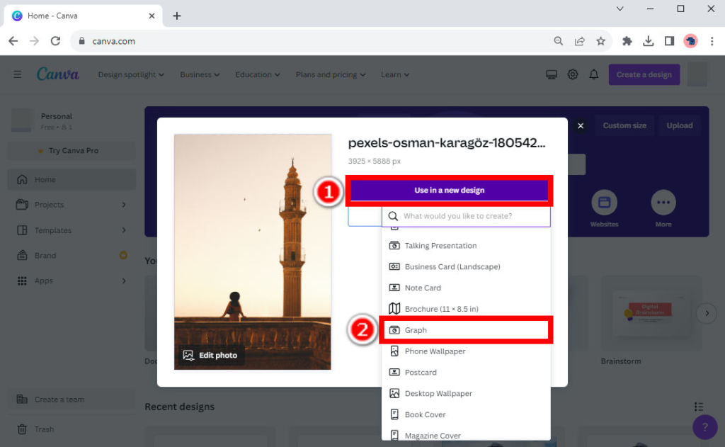 Cara Mendapatkan Background Transparan Di Canva Langkah Mudah