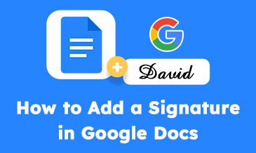 How to Add a Signature in Google Docs