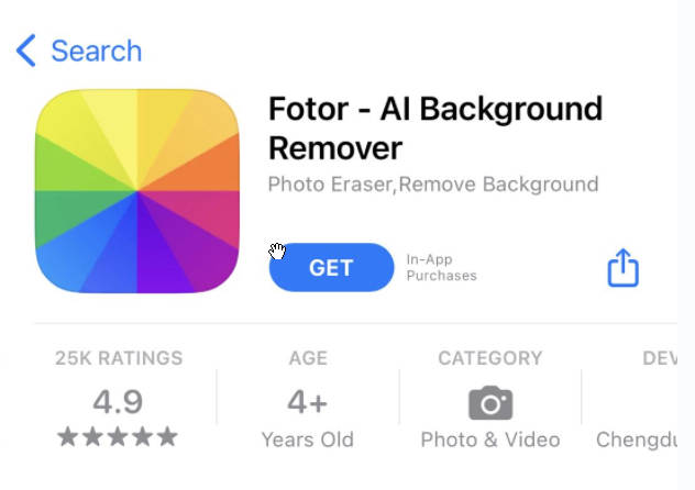 Fotor Background Changer