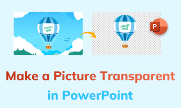 PowerPoint 2023에서 그림을 투명하게 만드는 방법