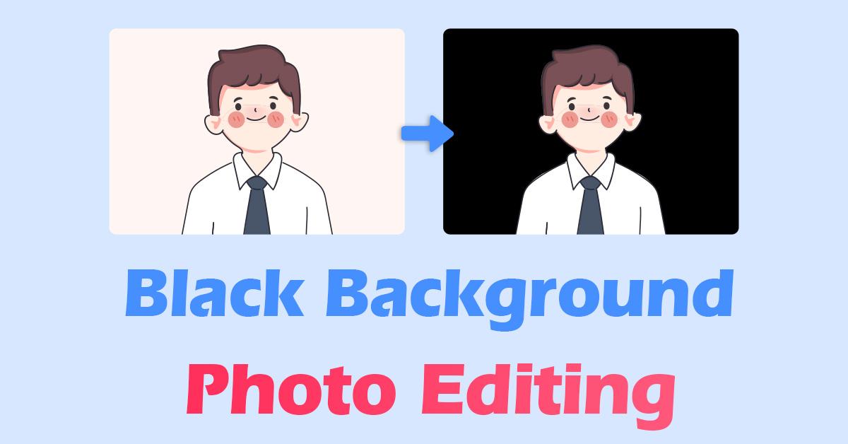 Formas fáciles y rápidas de editar fotografías con fondo negro