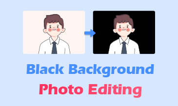 Black Background Photo Editing