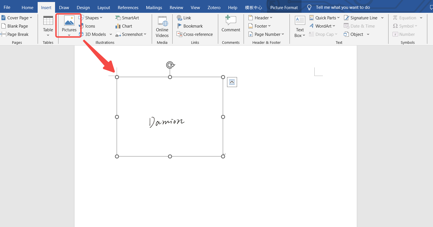 How To Add Handwritten Signature In Word In 3 Steps 