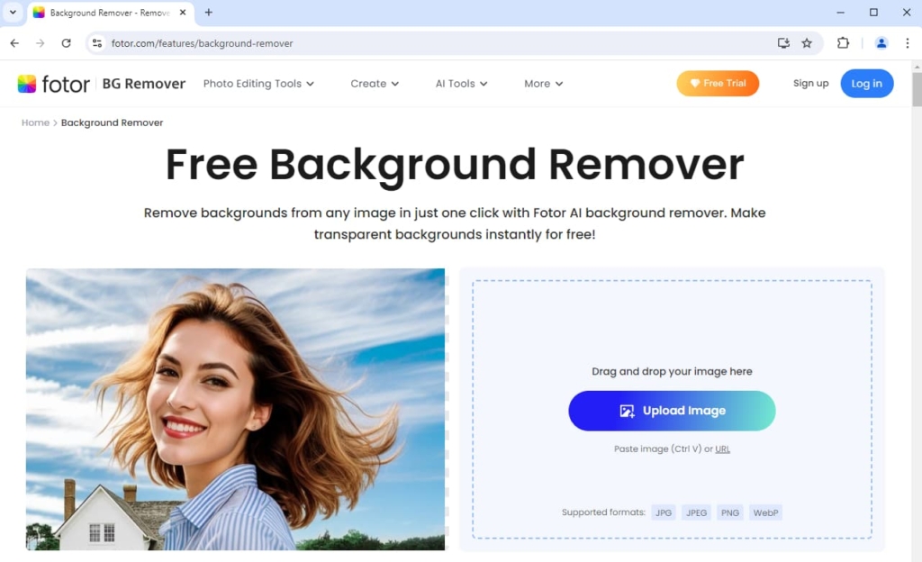 Fotor Background Remover