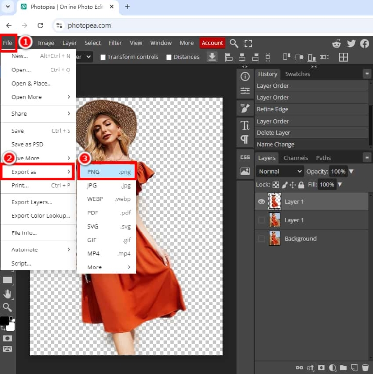 How to Remove Background in Photopea (Full Guide)